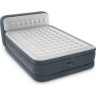 Надувная кровать INTEX Ultra Plush 64448, 152×236×86 см, встроенный насос 220–240 В